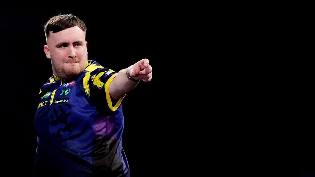 Luke Littler kesti yleisöltä saamansa paineet dartsin MM-välierässä.