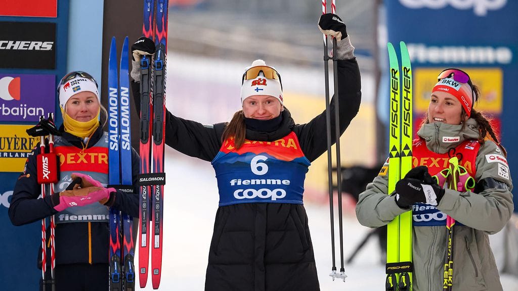 Johanna Matintalo ei ollut tyytyväinen Tour de Skin sprinttipäiväänsä.