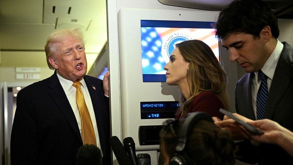 Yhdysvaltojen presidentti Donald Trump 4. tammikuuta.