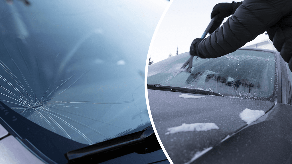 Jos tuulilasissa on ennestään kiveniskemä tai halkeama, on riskinä, että se leviää, kun tuulilasia yritetään sulattaa väärillä keinoilla.