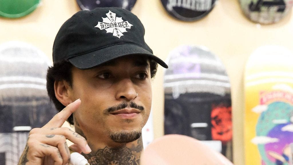 Nyjah Huston muistutti skeittauksen voivan olla myös henkeä uhmaavaa.