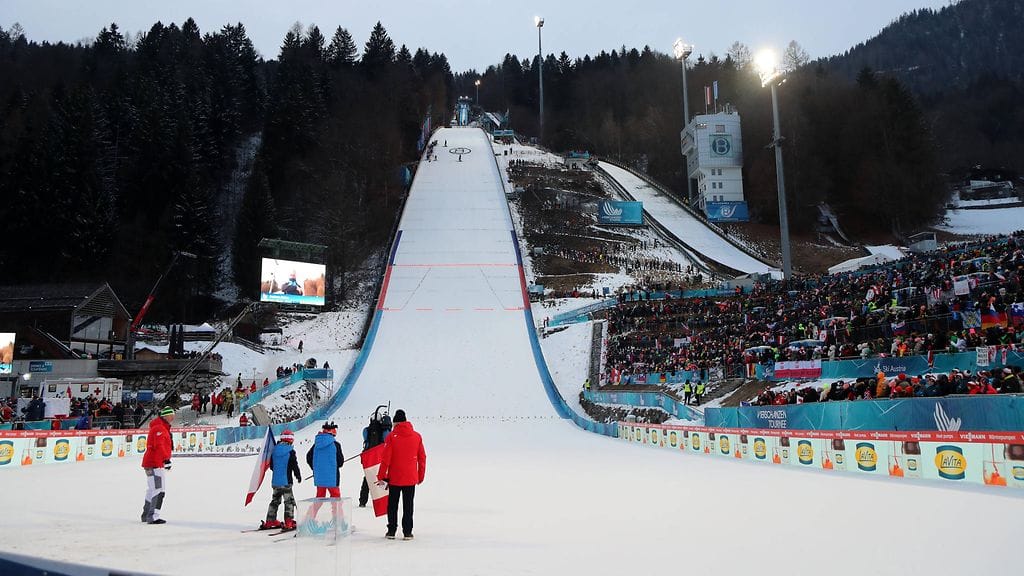 Saksalainen Bild-lehti kertoo, että mäkihypyssä on uusi tapa huijata. Kuvituskuva.