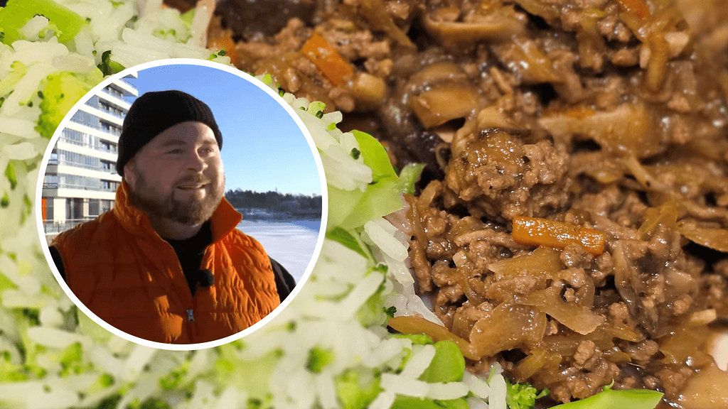 Akseli Herlevi kokkaa nyt kotona entistä terveellisempää ruokaa.