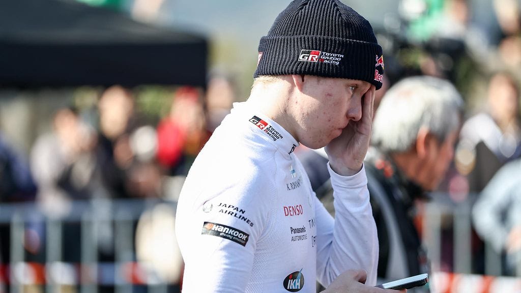 Kalle Rovanperän debyyttiviikonloppu päättyi keskeytykseen.