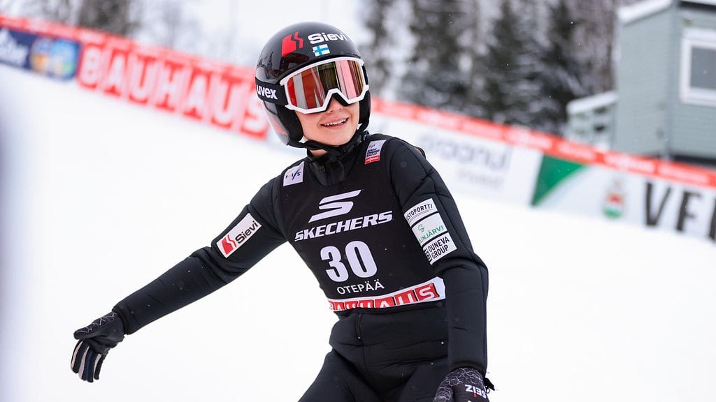Minja Korhonen on sekä hypännyt että hiihtänyt erinomaisesti.