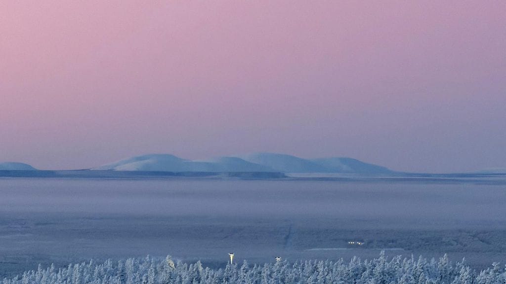 Näkymä Pallastunturille