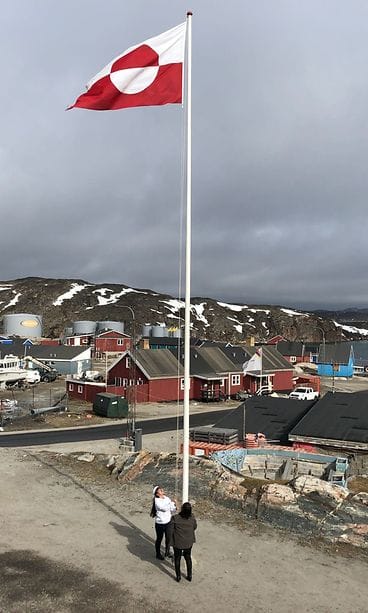 Krista Anttisaaren kuva Grönlannista. 1