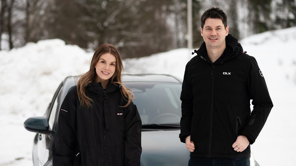 Janni Hussi ja Teemu Suninen kilpailevat Ruotsin MM-rallissa yhdessä.