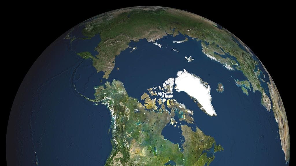 Grönlanti satelliittikuva maapallo AOP