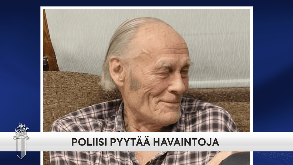 Ilmoita havainnot Lahdessa kadonneesta miehestä hätänumeroon 112.