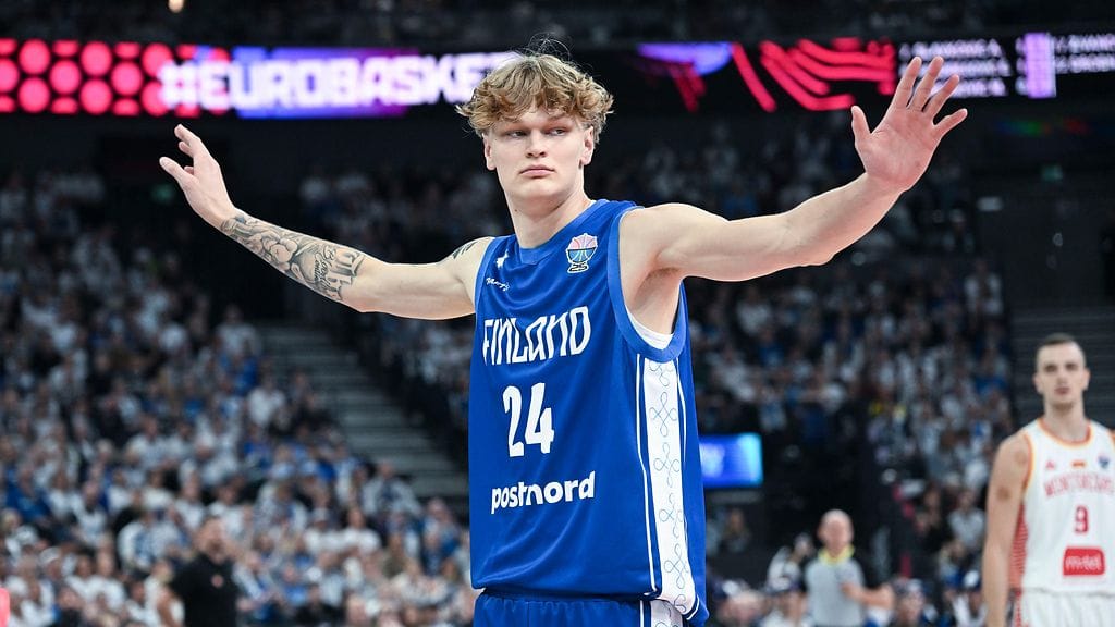 Miikka Muurinen ihastutti otteillaan koripallon EM-kisoissa.