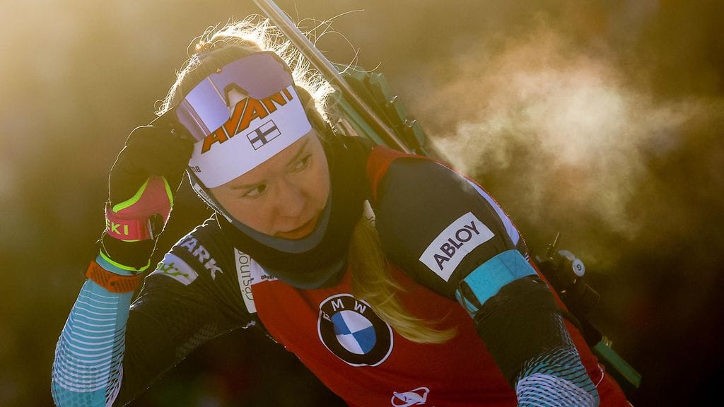 Suvi Minkkinen jäi viimeisellä lenkillä.