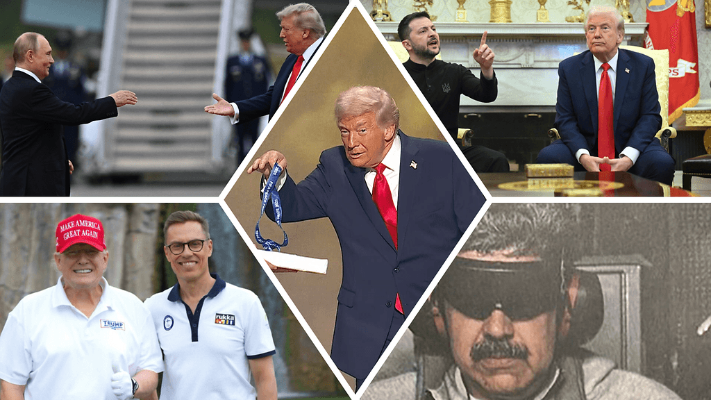 Vain raapaisu tapahtumista, joista Donald Trumpin toisen presidenttikauden ensimmäinen vuosi muistetaan.