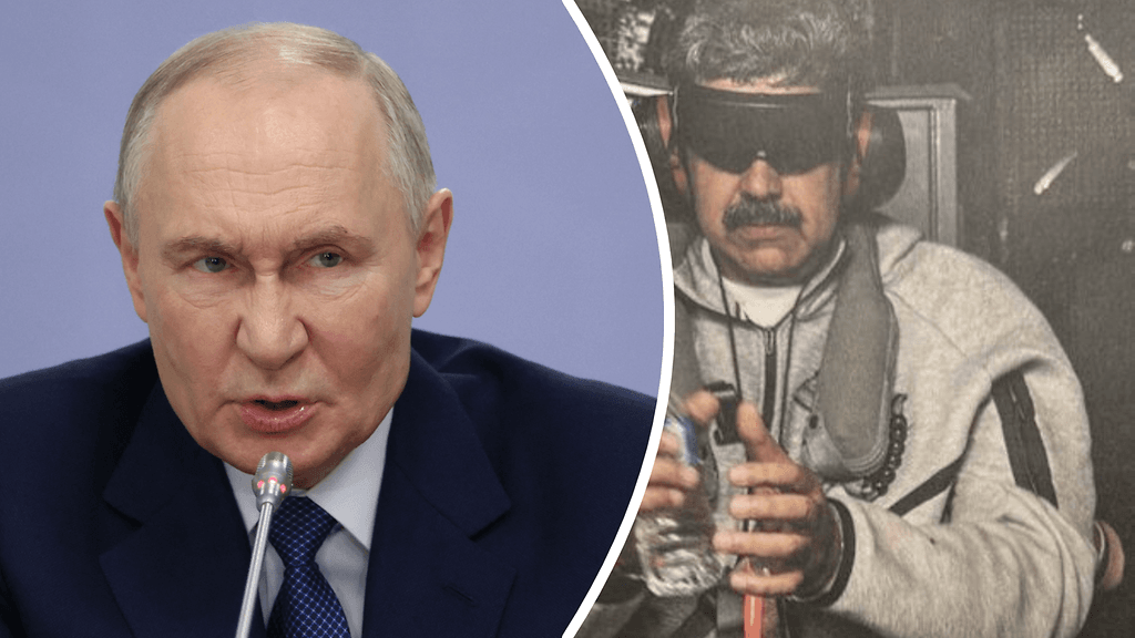 Presidentti Putinille Venezuelaa johtaneen Nicolas Maduron sieppaus on "erityisen nöyryyttävä".