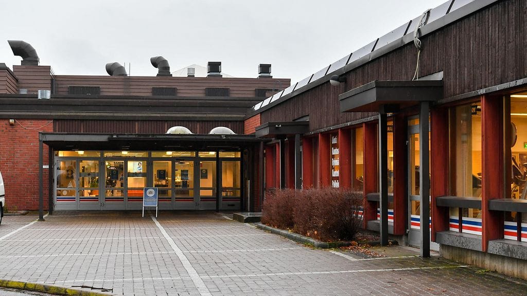 Vuosaaren uimahalli Helsingissä 26. marraskuuta 2020.