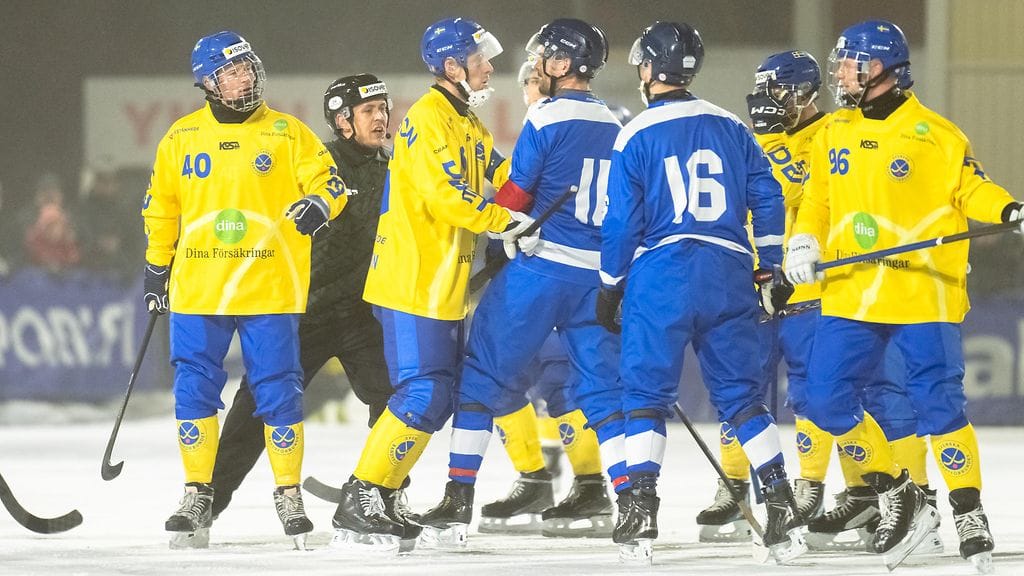 Ruotsin ja Suomen MM-finaalissa nähtiin myös ajoittaista tunteiden kuumenemista.
