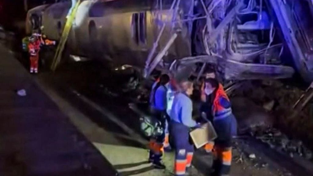 Espanjan junaturma tapahtui 18. tammikuuta.