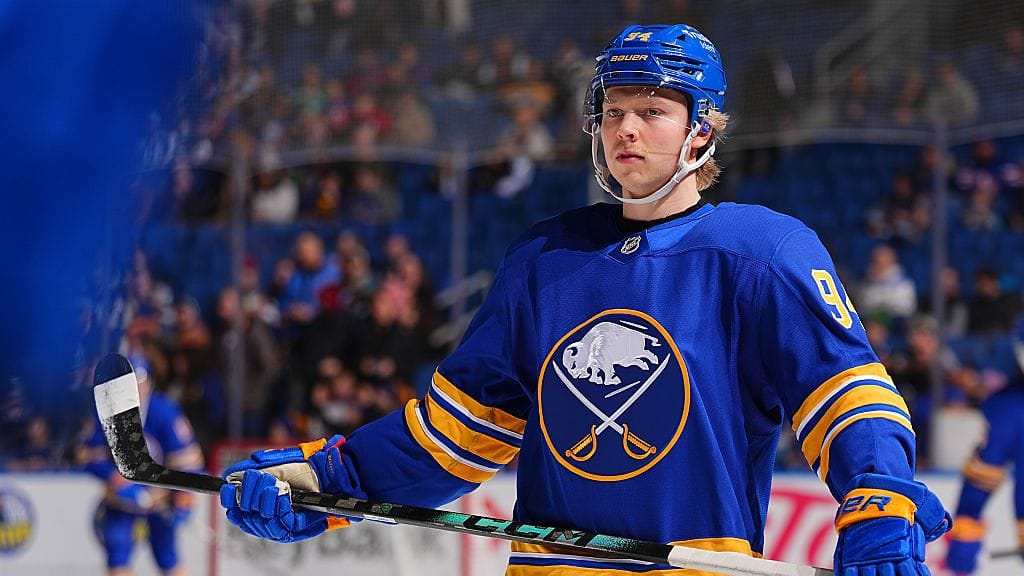 19-vuotias Konsta Helenius pelasi ensimmäiset ottelunsa NHL:ssä.