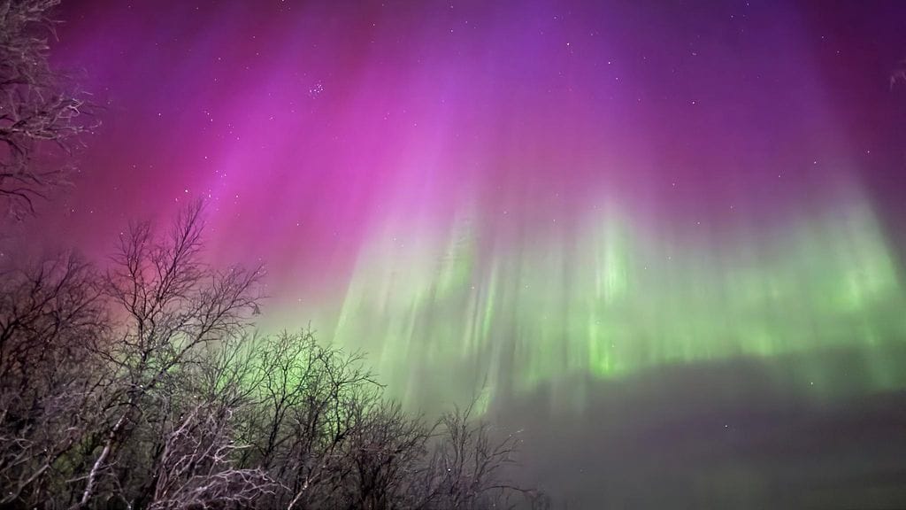 Revontulet Matti Tunturila Utsjoki