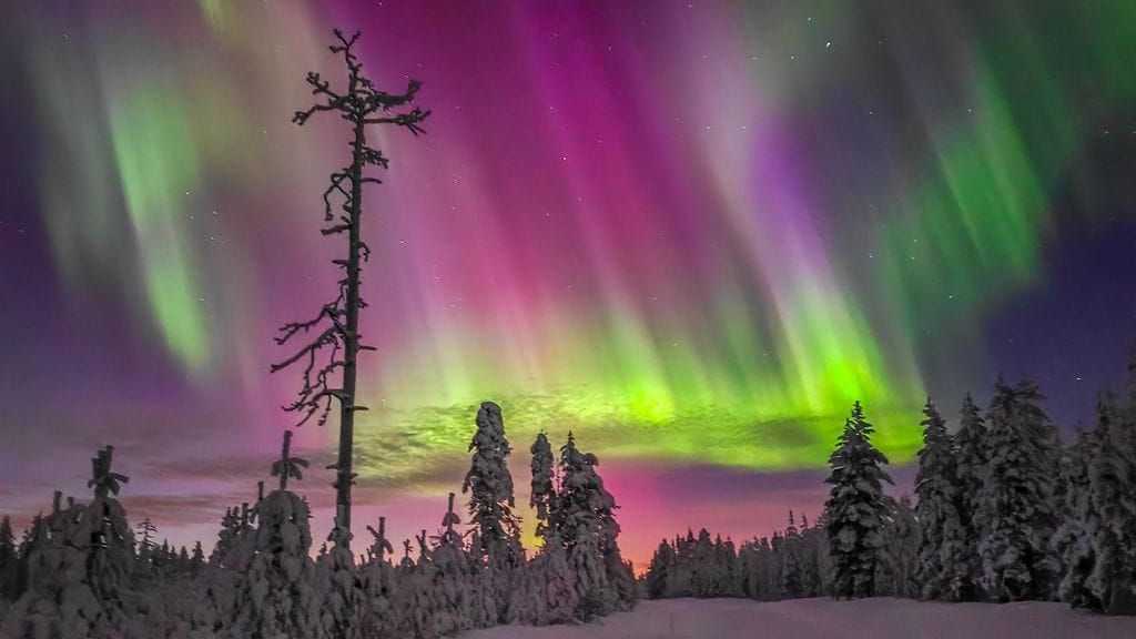 Revontulet Esko Koivula Taivalkoski