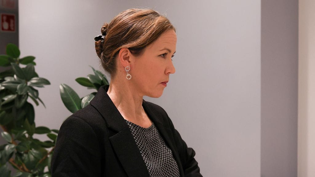 Oikeuspsykologian dosentti Julia Korkman Varsinais-Suomen käräjäoikeudessa Turussa 21. tammikuuta 2026.
