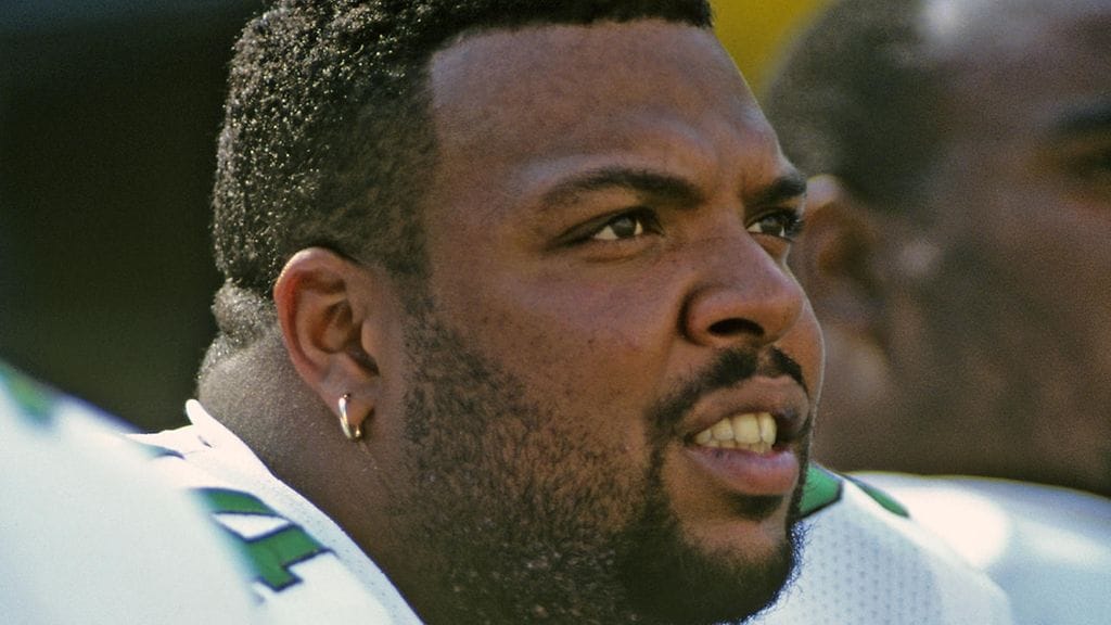 Kevin Johnson Philadelphia Eaglesin NFL-pelaajana vuonna 1995.