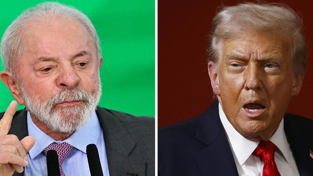 Brasilian presidentti Luiz Inacio Lula da Silva syyttää Yhdysvaltain presidentti Donald Trumpia.