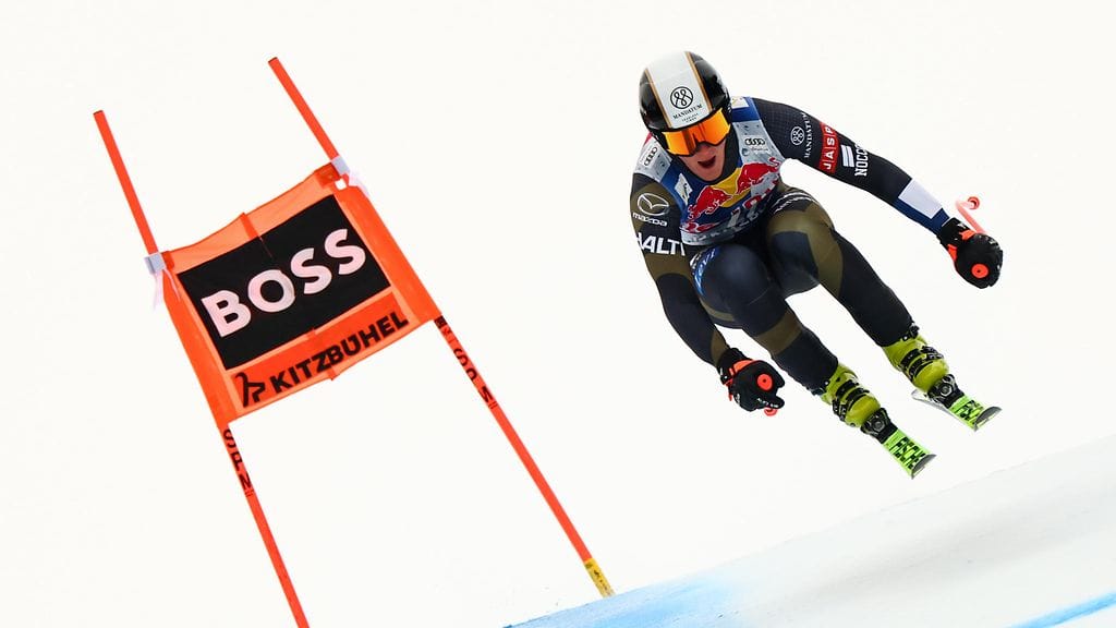Elian Lehto laski 16:nneksi Kitzbühelin syöksykisassa.
