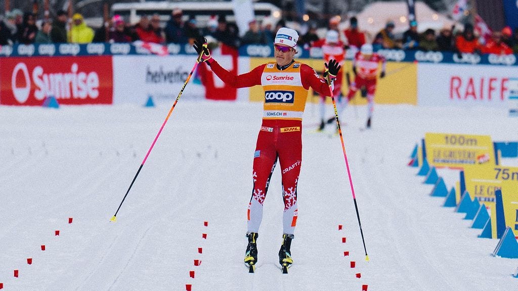 Johannes Hösflot Kläbo on mainiossa vireessä ennen olympialaisia.