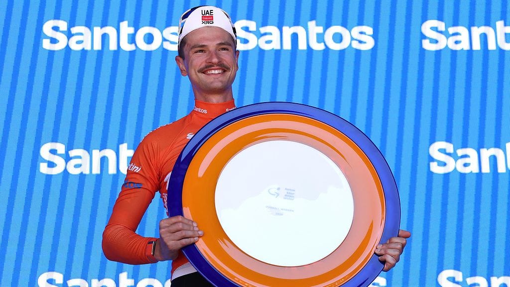 Jay Vine voitti Tour Down Under -etappikisan toista kertaa urallaan.