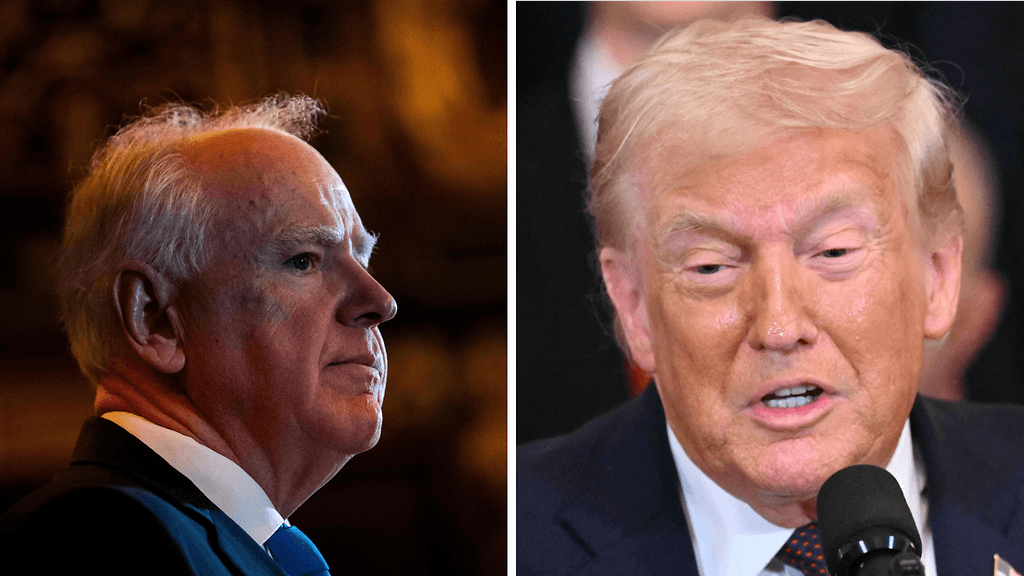 Trumpin mukaan Tim Walzin aloitteesta toteutunut puhelu oli hyvä ja he haluavat työskennellä yhdessä Minnesotan tilanteen parantamiseksi.