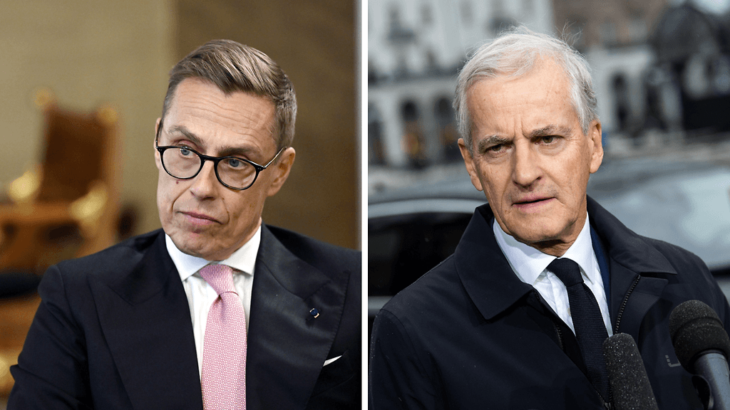 Suomen presidentti Alexander Stubb ja Norjan pääministeri Jonas Gahr Støre ottavat yhdessä kantaa Grönlanti-kysymykseen.
