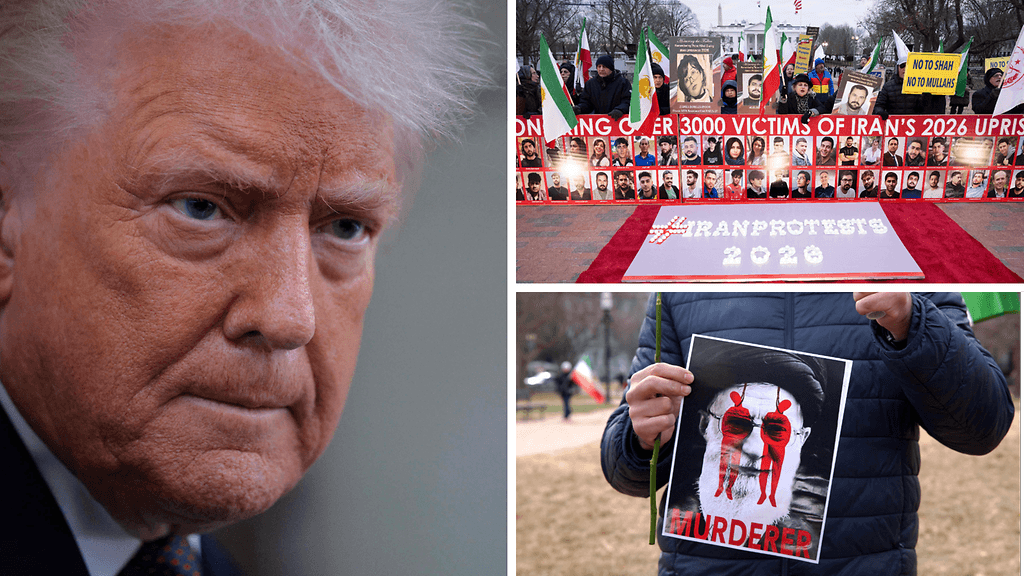 Yhdysvallat on lähettänyt Irania kohti Trumpin sanoin "armadan verran" sotalaivoja, joiden Trumpin mukaan "ei toivottavasti tarvitse tehdä mitään". Iranin protestit tukahdutettiin verisesti aiemmin tammikuussa.