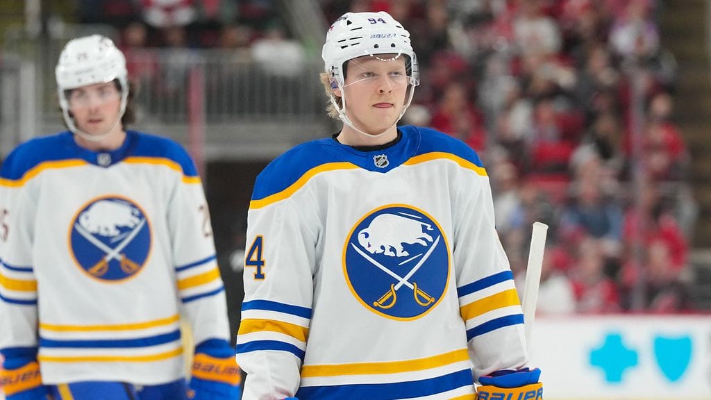 Konsta Heleniuksen NHL-ura on alkanut piste per peli -tahdilla.