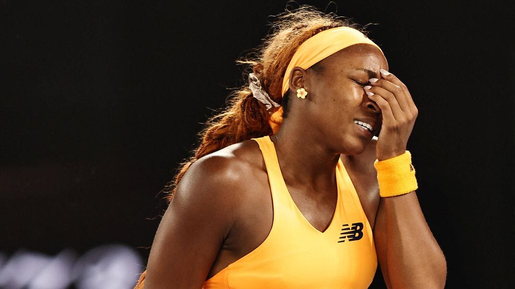 Tennistähti Coco Gauffin heikko hetki Australian avoimissa päätyi tv-lähetykseen vastoin hänen tahtoaan.