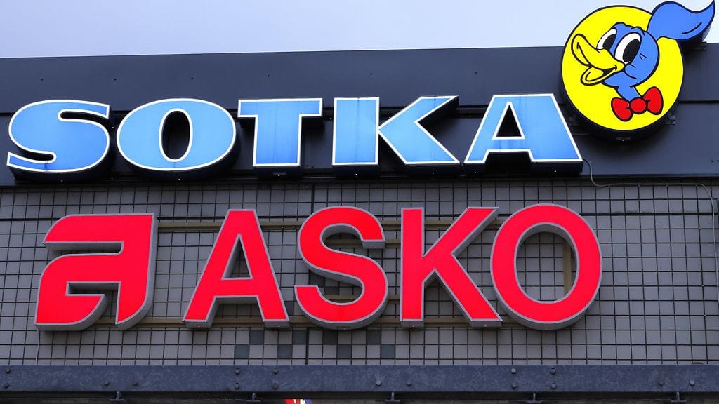 Sotka ja Asko ovat Suomen suurimpia huonekaluihin keskittyviä kauppaketjuja.
