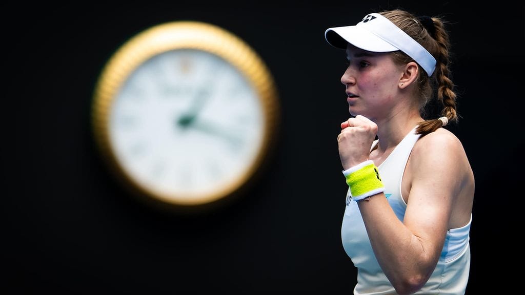 Jelena Rybakina eteni toista kertaa urallaan Australian avointen finaaliin.