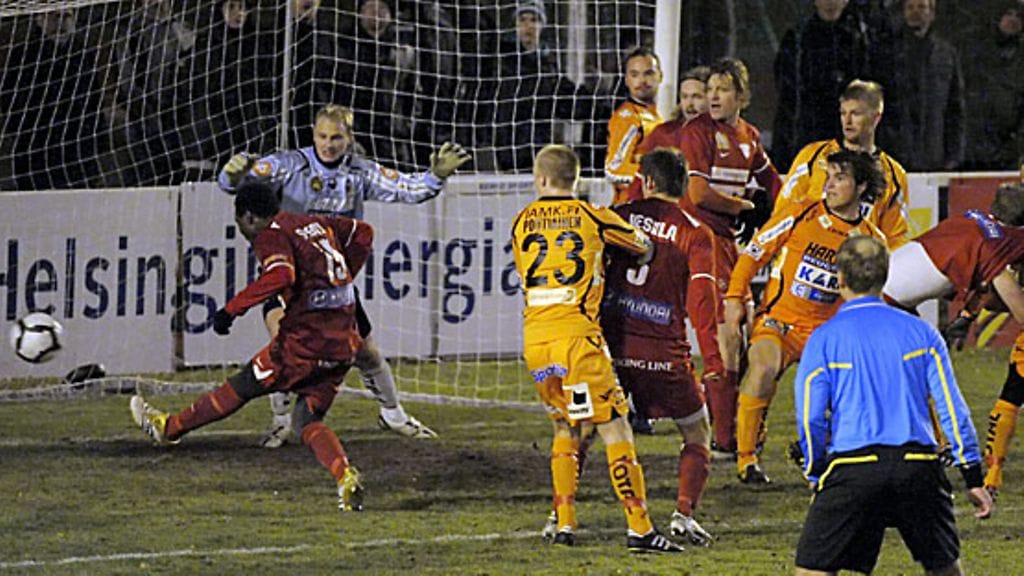 Viikingit-JJK, kuva:Lehtikuva/Kimmo Mäntylä