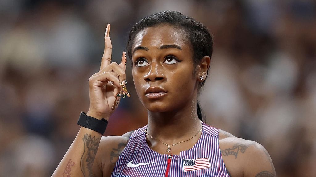 Sha'Carri Richardson yritti sitkeästi saada poliisin pään kääntymään.