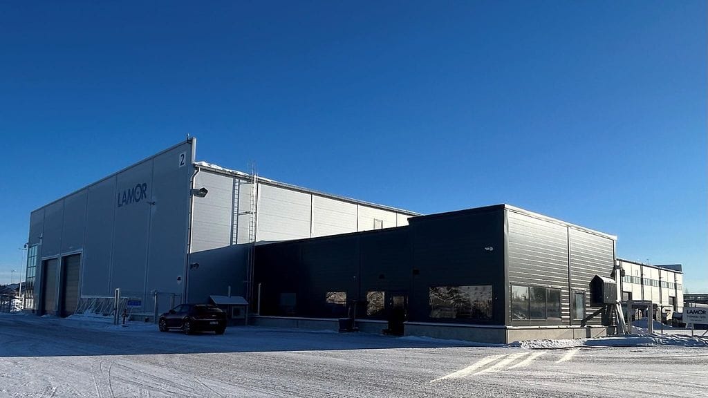 Lamor, muovinkierrätyslaitos.Porvoo