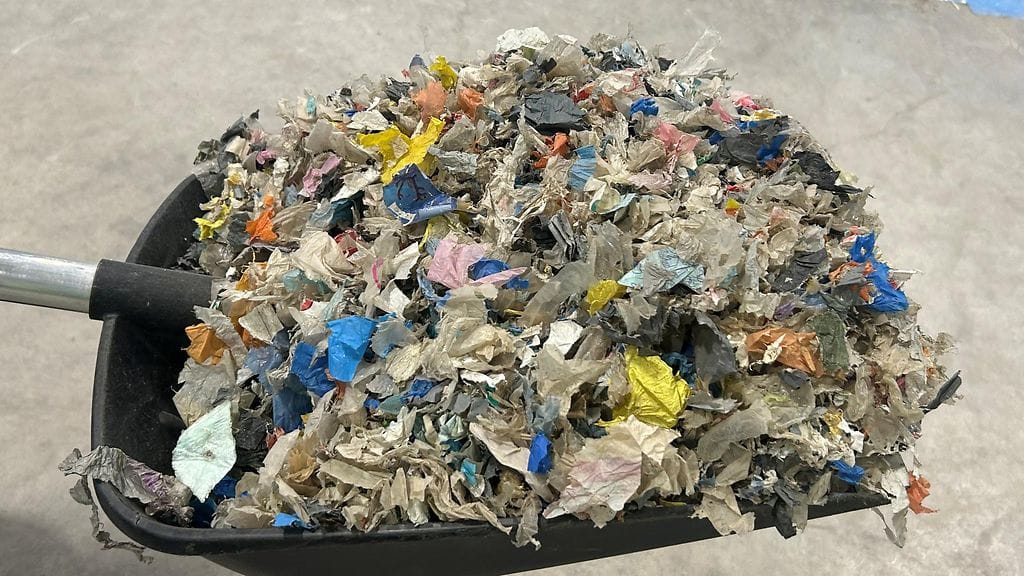 Lamor, muovin kemiallinen kierrätys, muovisilppu