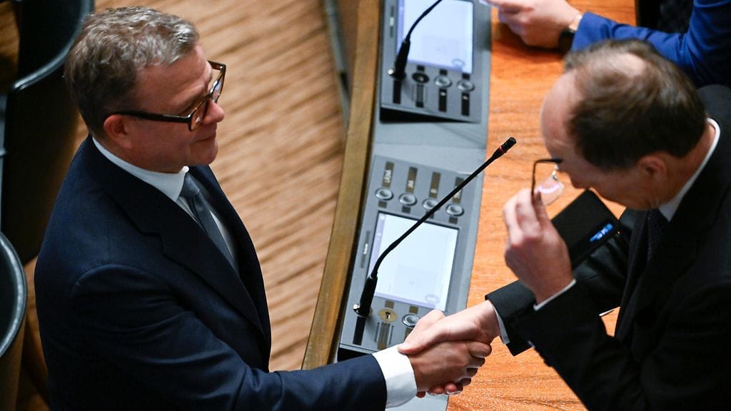 Jussi Halla-aho sai eduskunnan täysistunnossa pidetyssä suljetussa lippuäänestyksessä 116 ääntä.