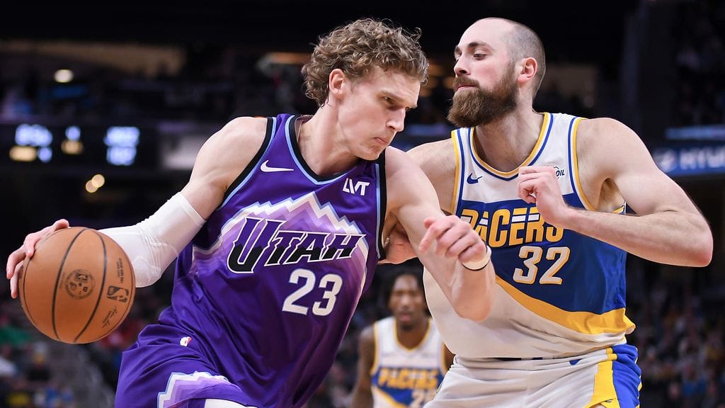 Lauri Markkanen oli tehokkain pelaaja Utah Jazzin vierasvoitossa Indiana Pacersistä.
