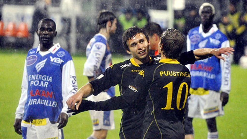 Jami Puustinen ja Aleksandr Kokko, kuva: Jussi Nukari/Lehtikuva