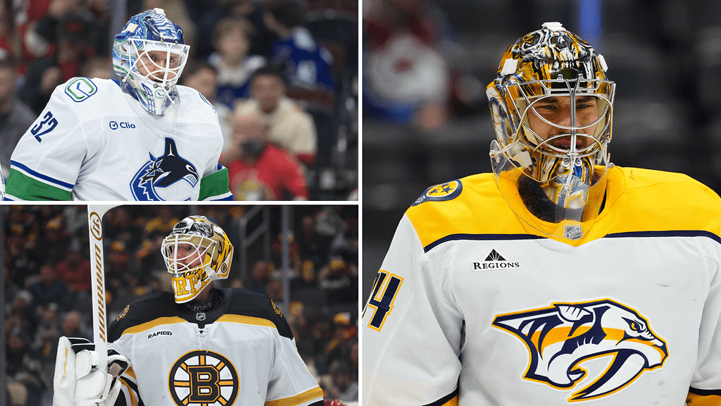 Kevin Lankinen, Joonas Korpisalo ja Juuse Saros muodostavat Leijonien maalivahtikolmikon olympialaisissa.