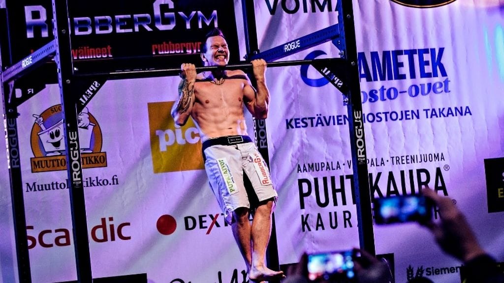 Joonas Mäkipelto 12 h leuanveto