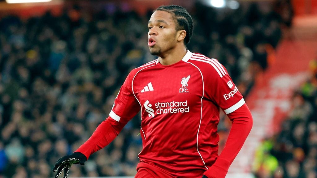 Rio Ngumoha siirtyi Chelsean akatemiasta Liverpooliin syyskuussa 2024.