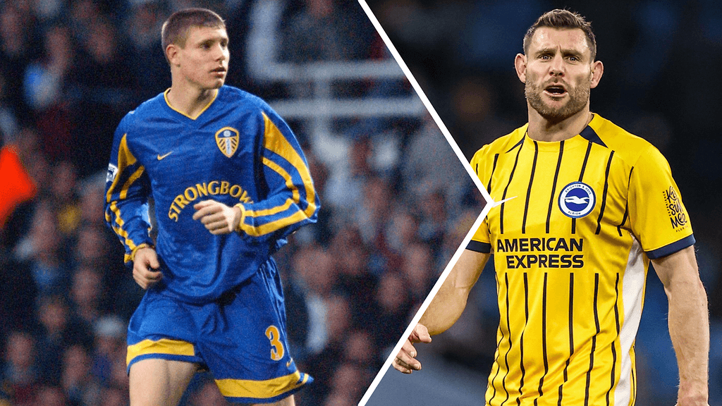 James Milner debytoi Valioliigassa 16-vuotiaana Leedsin paidassa. Nyt hän on nousemassa 40 vuoden iässä kaikkien aikojen ottelutilaston kärkeen Brightonin väreissä.