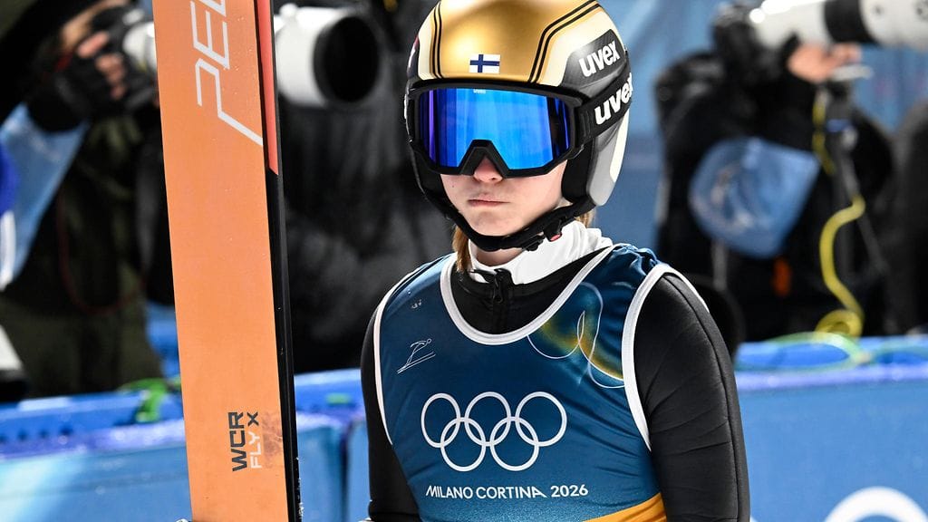 Jenny Rautionaho romahti koekierroksen jälkeen olympiakilpailussa.