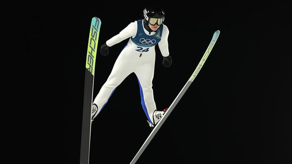 Paige Jones mäkihyppy